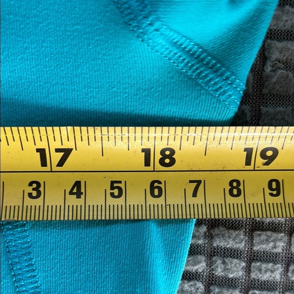 Women's Blue V-Neck Top - Picture 5 of 6